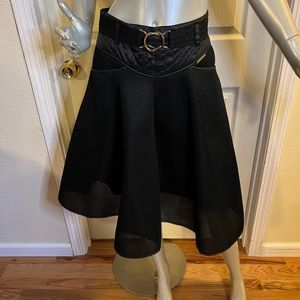 Fabulous Italian Designer MariaGazia Ponizzi Mesh Blend Full Skirt sz 44 (small)